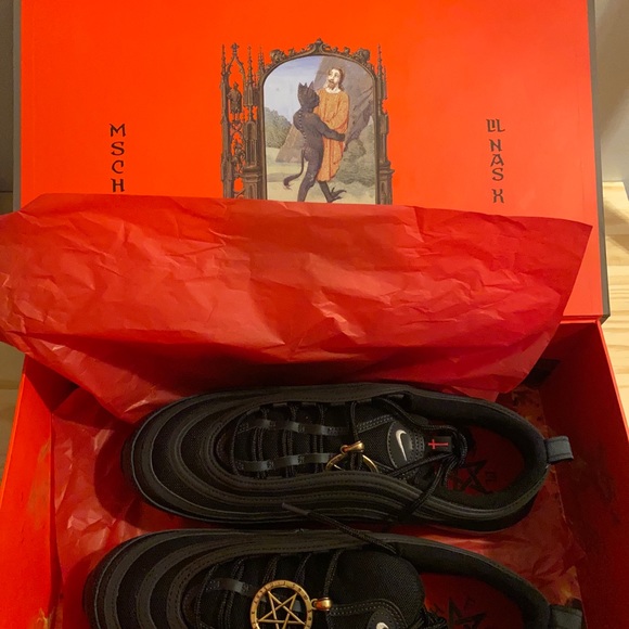 MSCHF x Lil Nas X Satan Shoes LE Size 11 - Picture 4 of 6